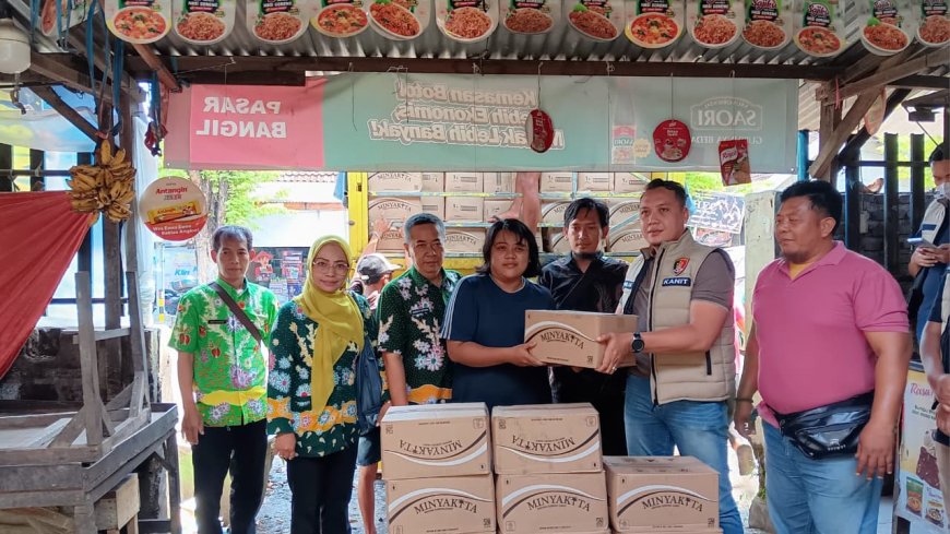 Satgas Pangan Polres Pasuruan Gelontorkan 9,6 Ton Minyakita untuk Stabilkan Harga